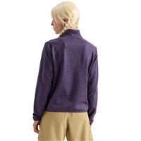 Women's TNF Performance Fleece Full Zip Jacket - Endless Dusk Dark Heather / Grounded Plum