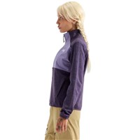 Women's TNF Performance Fleece Full Zip Jacket - Endless Dusk Dark Heather / Grounded Plum