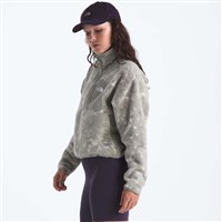 Women's Yumiori Off Peak 1/2 Zip Jacket - Stone Slab Chalk Texture Print