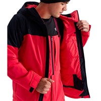Men's Freedom Insulated Jacket - Elevation Red / TNF Black