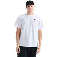 Unisex Opposites Attract Relaxed Short-Sleeve Tee - TNF White