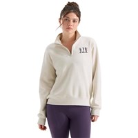 Women's Ski Embro Relaxed 1/4 Zip - White Dune
