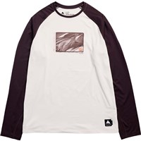 Men's Roadie Base Layer Tech T-Shirt - Stout White / Bear Hug Brown