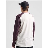 Men's Roadie Base Layer Tech T-Shirt - Stout White / Bear Hug Brown