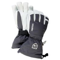 Army Leather Heli Ski Glove - Grey