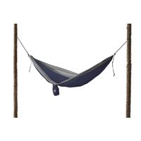 Grand Trunk Double Parachute Nylon Hammock - Navy / Silver