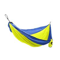 Grand Trunk Double Parachute Nylon Hammock - Royal Blue/Neon