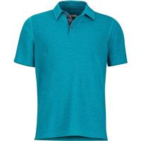 Men's Wallce Polo SS Shirt - Deep Jade Heather