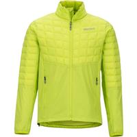 Men's Featherless Hybrid Jacket - Bright Lime - Men's Featherless Hybrid Jacket - Wintermen.com                                                                                                       