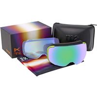 M2 Goggles + Bonus Lens - Krypto with Green Solex and Blue Lagoon