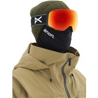 M2 Goggle + Bonus Lens + MFI Face Mask - Black Frame with Sonar Red & Sonar Blue Lenses (191721-054)