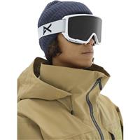 M3 Goggles + Bonus Lens - White Frame with Sonar Smoke & Sonar Infrared Lenses (185651-118)