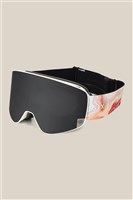 Smarty Magnetic Snow Goggle - Sedimentary Print Frame w/ Black + Rose Lens (SMY)