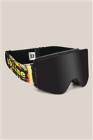 Smarty Magnetic Snow Goggle - Sublime Black Frame w/ Black + Amber Lens (SBL)