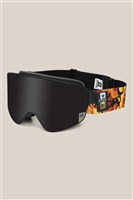 Smarty Magnetic Snow Goggle - Sublime Black Frame w/ Black + Amber Lens (SBL)