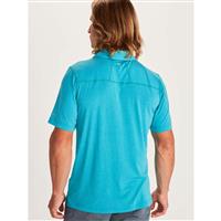 Men's Wallce Polo SS Shirt - Enamel Blue Heather - Men's Wallce Polo SS Shirt                                                                                                                            