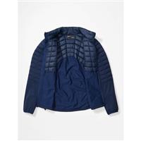 Men's Featherless Hybrid Jacket - Arctic Navy - Men's Featherless Hybrid Jacket - Wintermen.com                                                                                                       