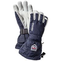 Army Leather Heli Ski Glove - Navy