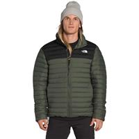 The North Face Stretch Down Jacket - Men's - New Taupe Green / TNF Black