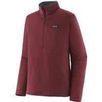 Men's R1 Daily Zip Neck - Sequoia Red - Dark Sequoia Red X-Dye (SEQX)