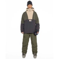 Men's Gansett 2L INS Popover - Anthracite / Olive