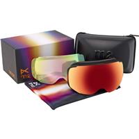 M2 Goggles + Bonus Lens - Red Light with Red Solex and Red Ice