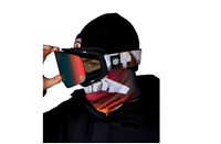Smarty Magnetic Snow Goggle - Metallica Frame w/ Solar Mirror Lens (MTL)