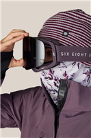 Smarty Magnetic Snow Goggle - Black Plum Frame w/ Black Plum Mirror Lens (BP)