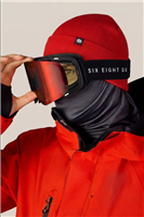 Smarty Magnetic Snow Goggle - Black Frame w/ Solar Mirror Lens (BSRB)