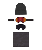 Smarty Magnetic Snow Goggle - Black Frame w/ Solar Mirror Lens (BSRB)