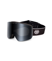 Foundation Snow Goggle - Black Frame w/ Silver Mirror Lens (BKSM)