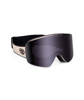 Foundation Snow Goggle - Limestone Frame w/ Black Mirror Lens (LS)