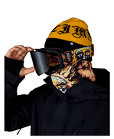 Smarty Magnetic Snow Goggle - Sublime Black Frame w/ Black + Amber Lens (SBL)