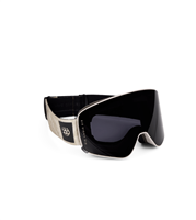 Smarty Magnetic Snow Goggle - Limestone Frame w/ Black + Amber Lenses (LBAR)