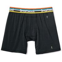 Men's Merino 150 Pattern Boxer Brief - Charcoal - Men's Merino 150 Pattern Boxer Brief - Wintermen.com                                                                                                  