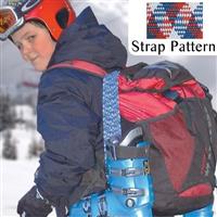 Fast Strap Spring Loaded Ski Boot Strap - US Flag