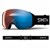Black Frame w/ CP Pro Photochromic Blue Mirror + CP Storm Amber Lenses (M007600JX994L)